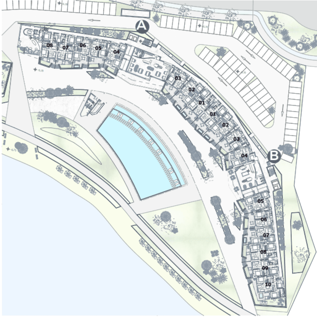 Moon Garden site plan