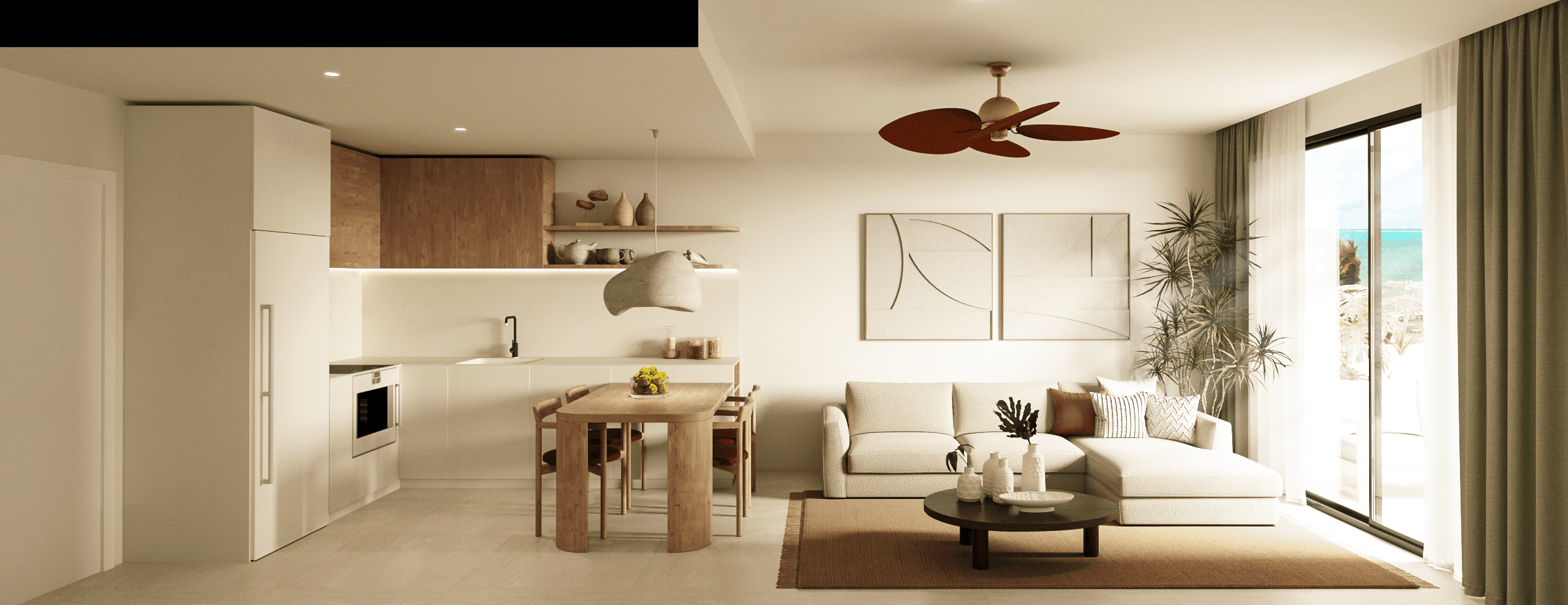 Moon Garden Living Room